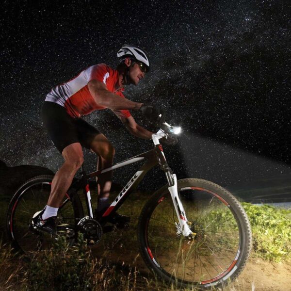 Rechargeable/Portable/Stylish mini Telescopic Zoom Flash Light XPE+COB - Image 2