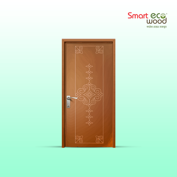 SMART ECO WOOD TOILET & BELCONY DOOR - Yellow - Image 9