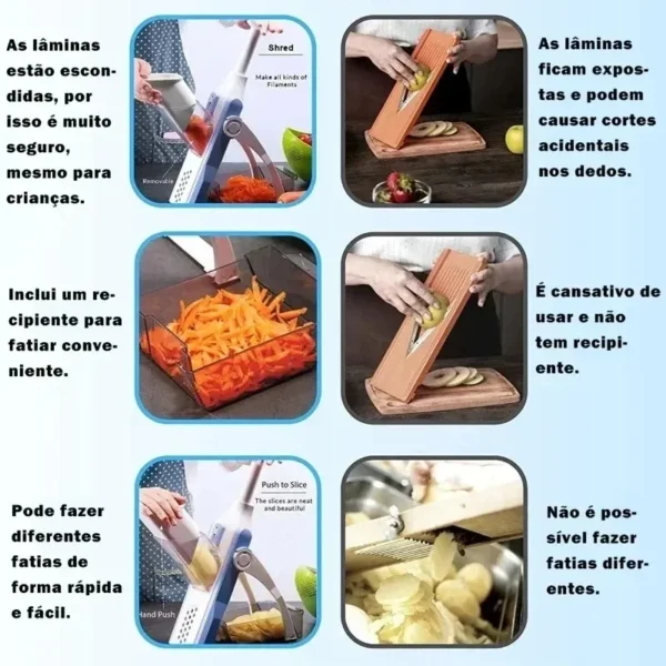 Vegetable Chopper with Mandoline Slicer - Image 3