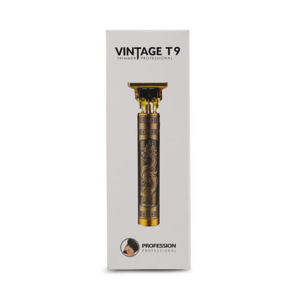 Vintage T9 Hair Beard Catting Trimmer Recharge Professional Cordless Hair Trimmer - Image 2