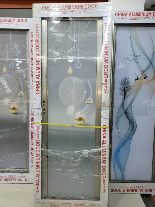 Aluminum Tempered Door