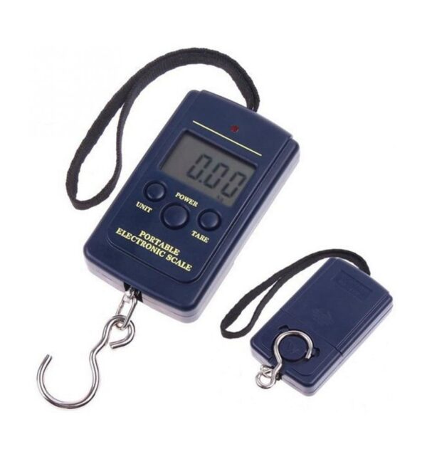 Portable 40Kg/10G Electronic Hanging Fishing Digital Pocket Weight Hook Scale Deep Blue - Image 2