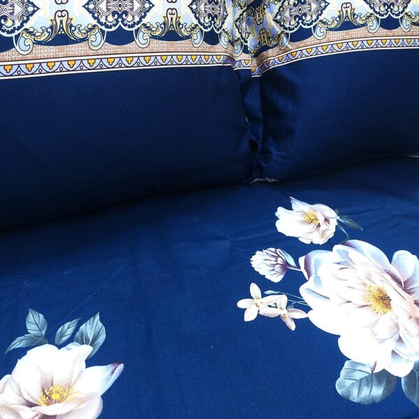 Camaliya Blue 100% Cotton Bedsheet hometex - Image 3